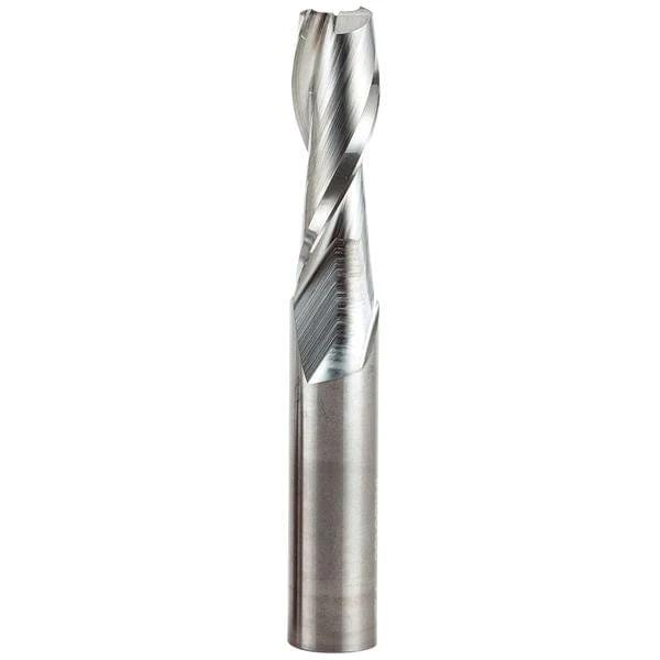 Upcut Spiral Router Bit - 1/2" SH - Flutes:Double Flute - Diameter:9/32" - Cutting Length:1"